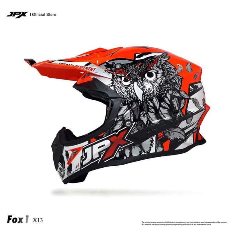Helm JPX Cross Full Face X13 Lucky Seven
