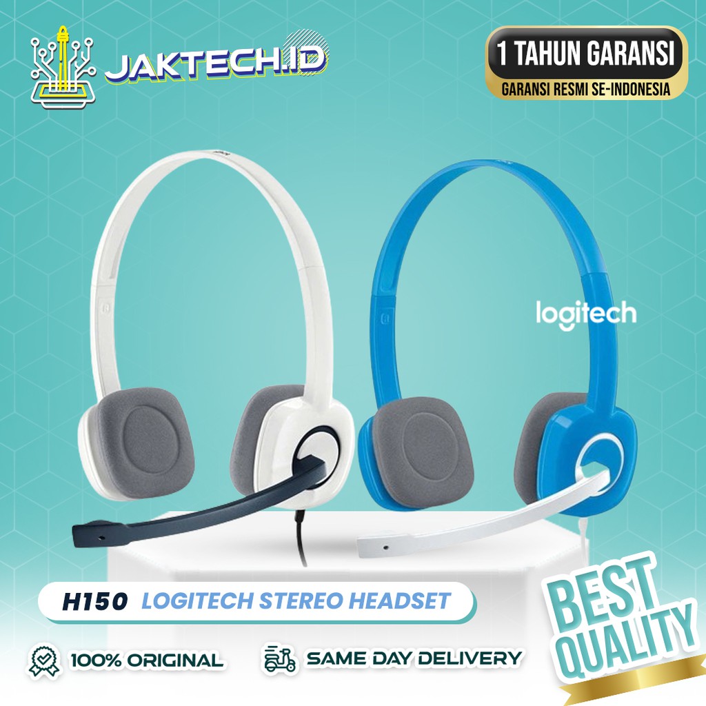 Logitech H150 Headset Stereo / GARANSI RESMI