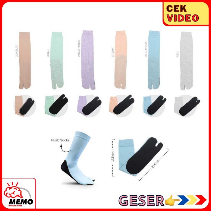 Kaos Kaki Muslimah Jempol Kaos Kaki Jempol Muslimah Kaos Kaki Panjang wanita Kaus Kaki Muslimah 001