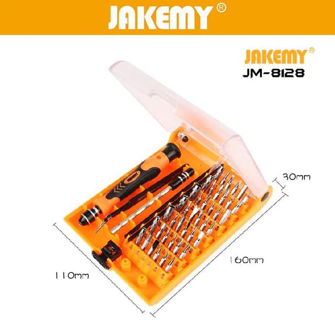 Jakemy 42 In 1 Screwdriver Set Repair Tools - Jm-8128