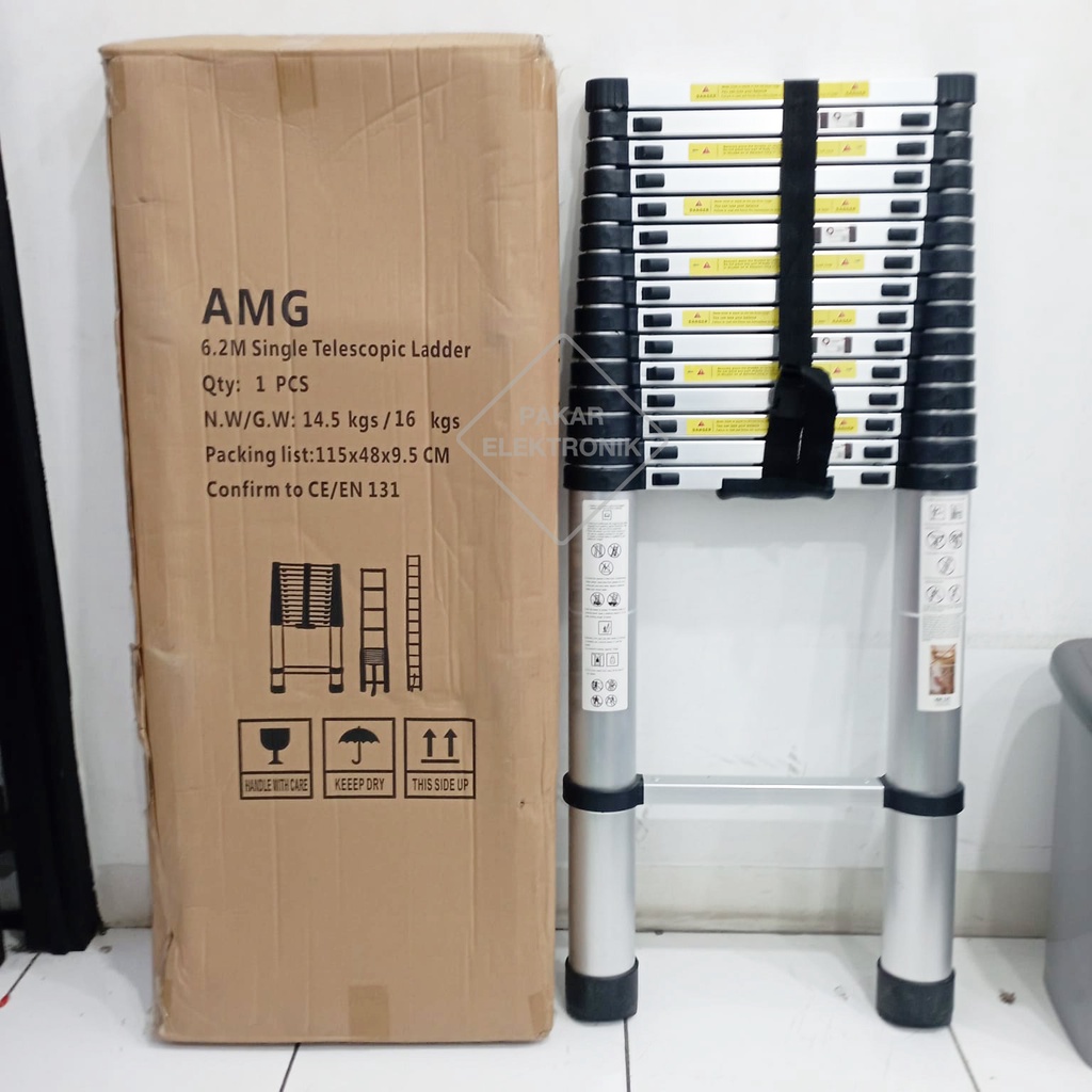 AMG Tangga Single Telescopic 6.2m