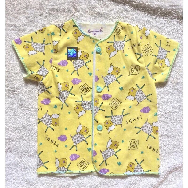 Pakaian Baju Bayi NewBorn Calmet/ Kaos Atasan Panjang,Penden,Buntung / Celana Kodok,Pendek,Panjang