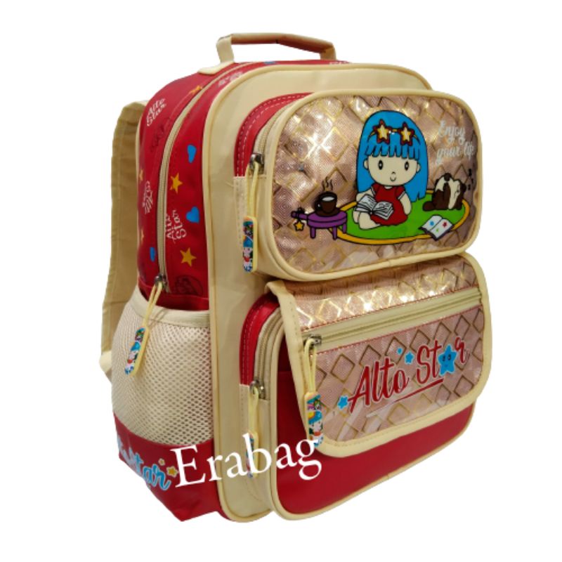 Tas Ransel Sekolah Palo Alto Stars Wanita Tk SD 47610G