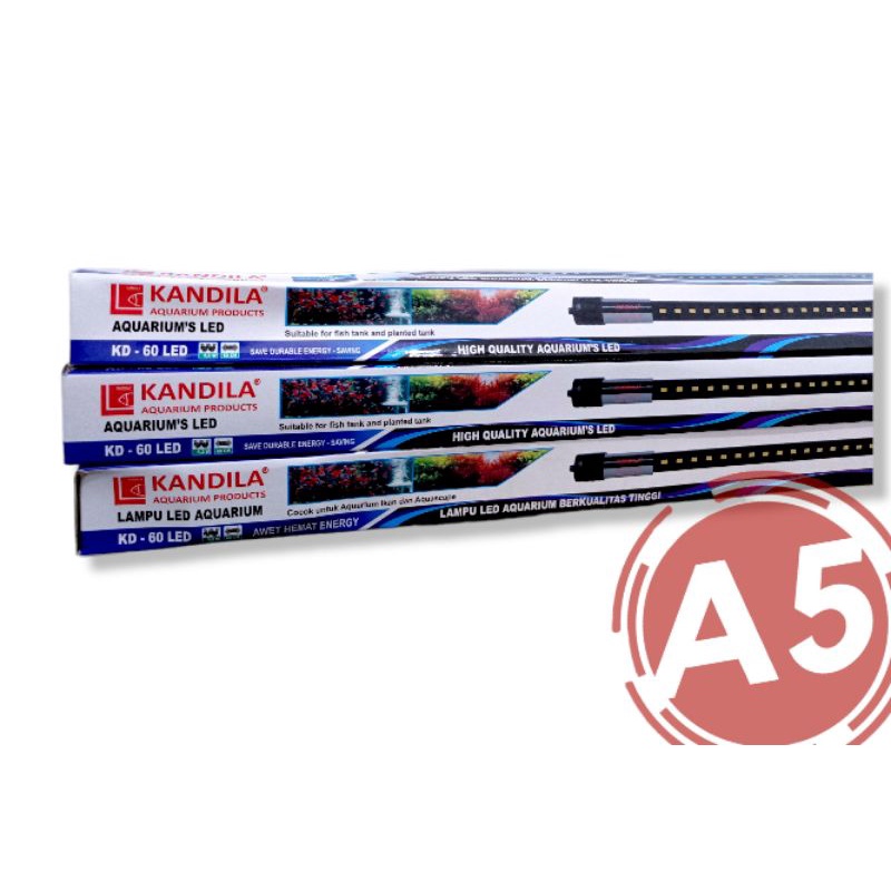 PROMO MURAH LAMPU celup LED aquarium KANDILA KD 60