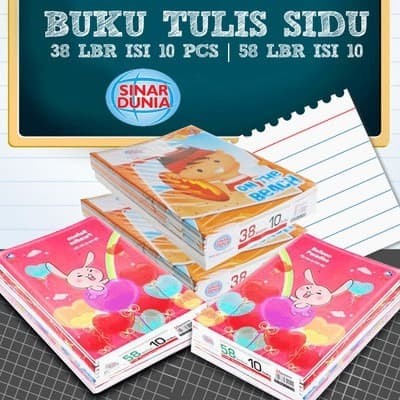 

Kusus Hari Ini Buku Tulis Sidu 38 Lembar - Buku Sidu 38 Lembar - Buku Tulis 38 Sidu Berkualitas