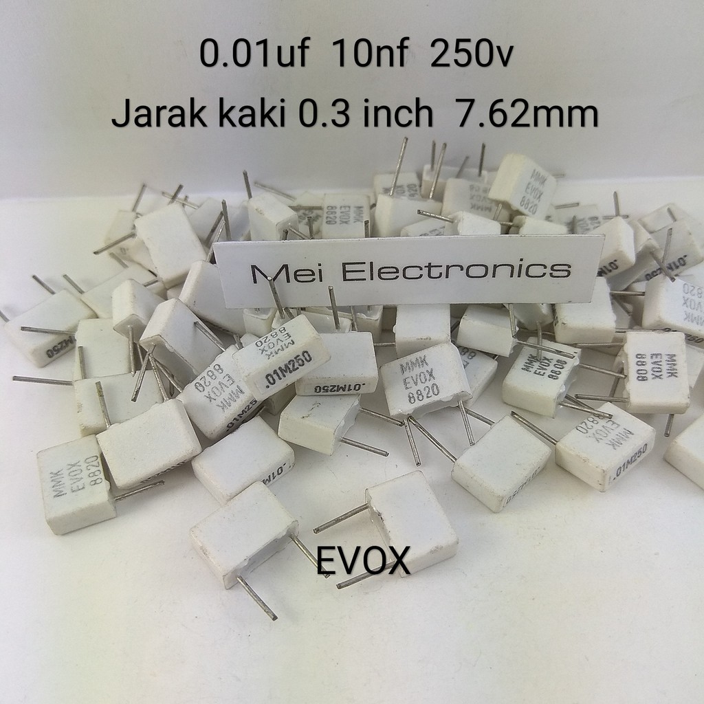 Capacitor Film 0.01uf 10nf 250v EVOX