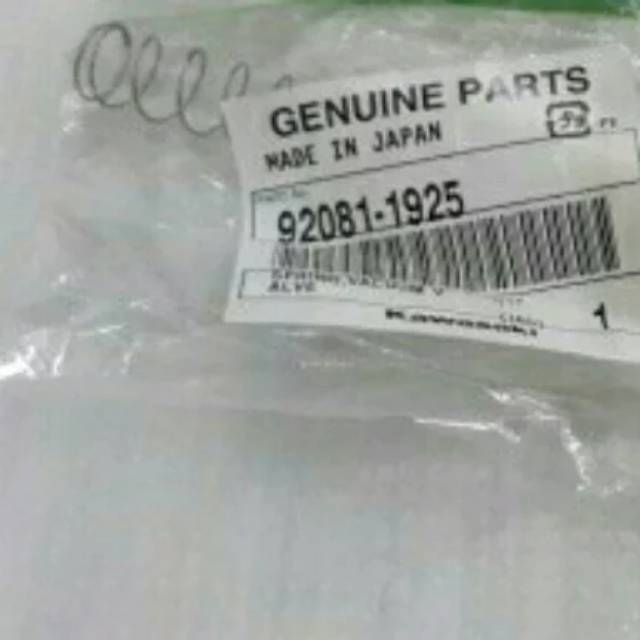 Per skep vakum ninja 250 karbu original kawasaki