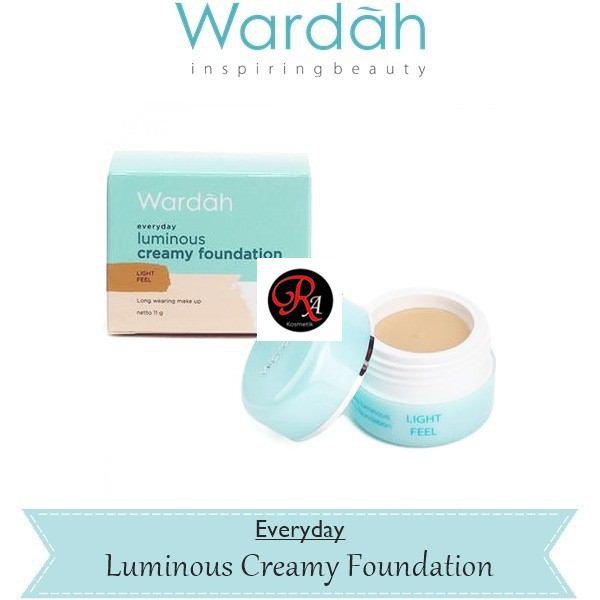Wardah Everyday Luminous Creamy Foundation 8 5gram Shopee Indonesia