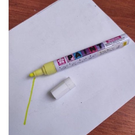 

Sakura Spidol Permanent yellow spidol besi kuning