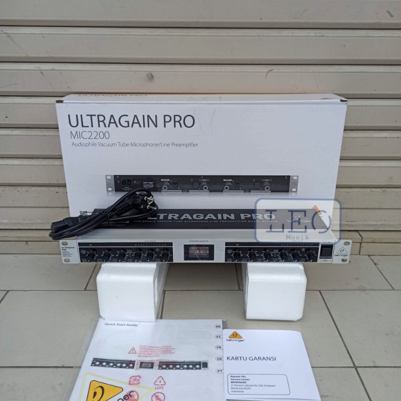 BEHRINGER ORI ULTRAGAIN PRO MIC 2200 MIC2200 ORIGINAL