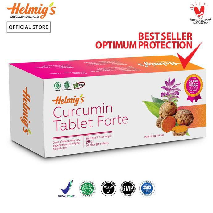 HELMIG'S CURCUMIN TABLET 25MG @100 TAB