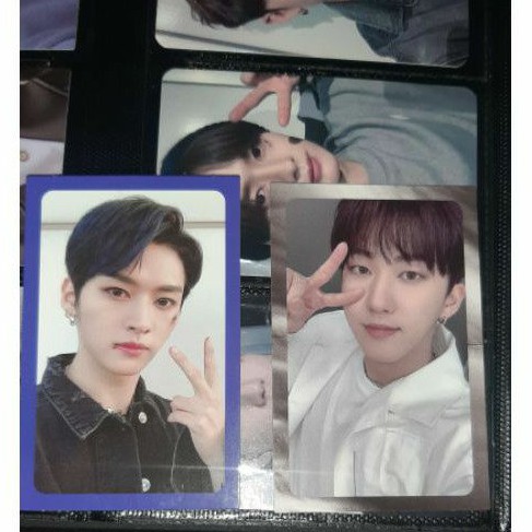 [BOOKED] blue border levanter lee know; sliver border levanter changbin