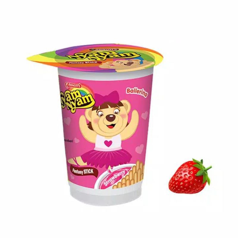 nyam nyam stick / puff /smiley / pop stick all varian