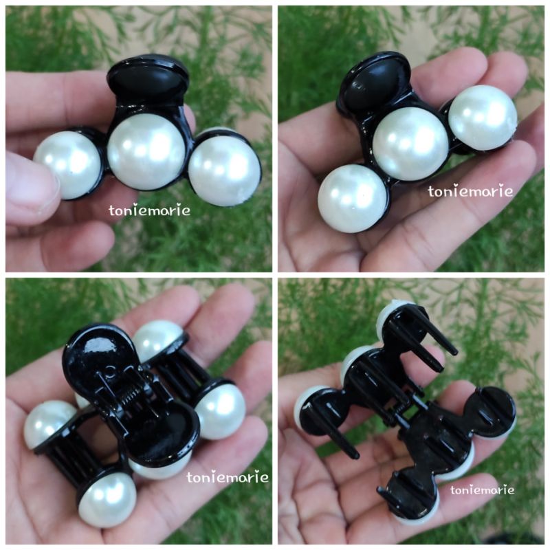 JEPIT 3 MUTIARA UKURAN BESAR - JEPIT MUTIARA BESAR - JEPIT MOTE - JEDAI SALON - JEDAI RAMBUT SALON