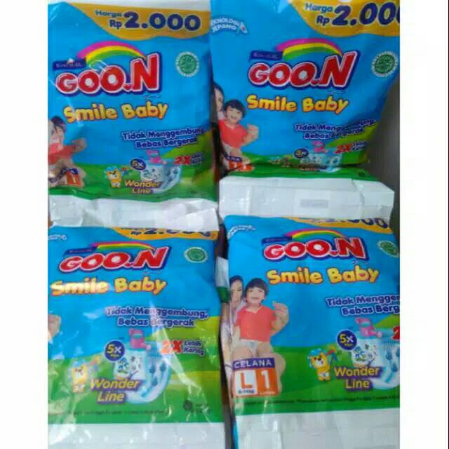 GOON Popok Pants Smile Baby SP ukuran L