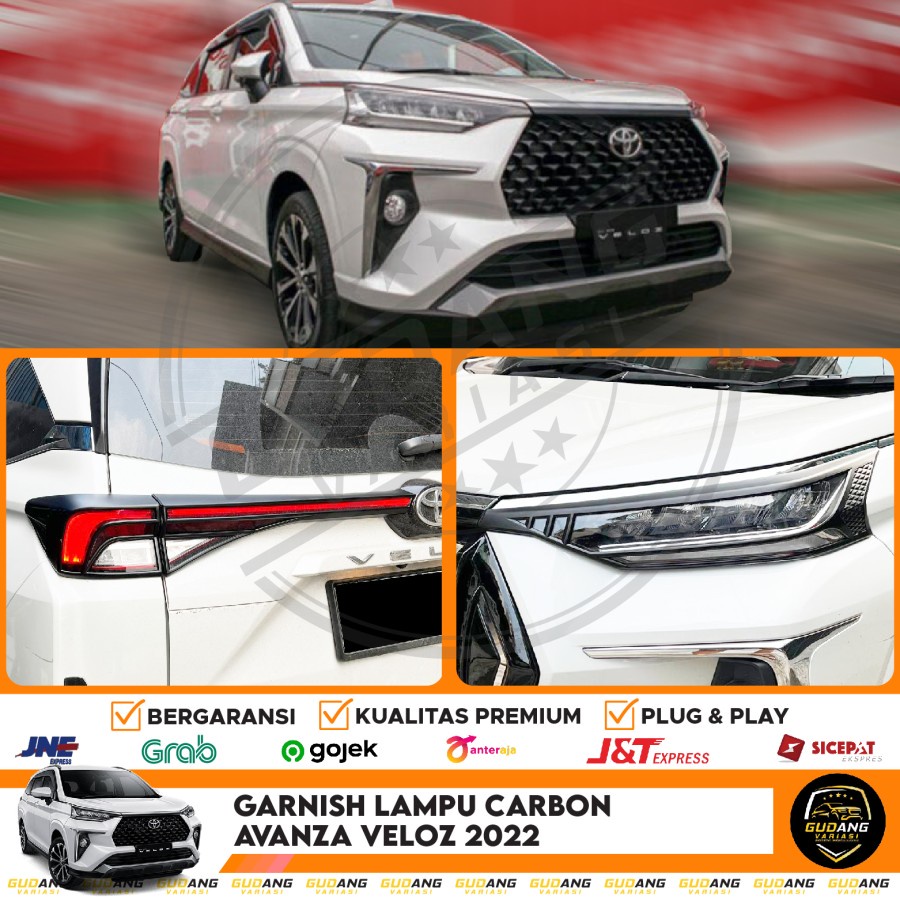 Garnish Lampu Avanza Veloz 2022
