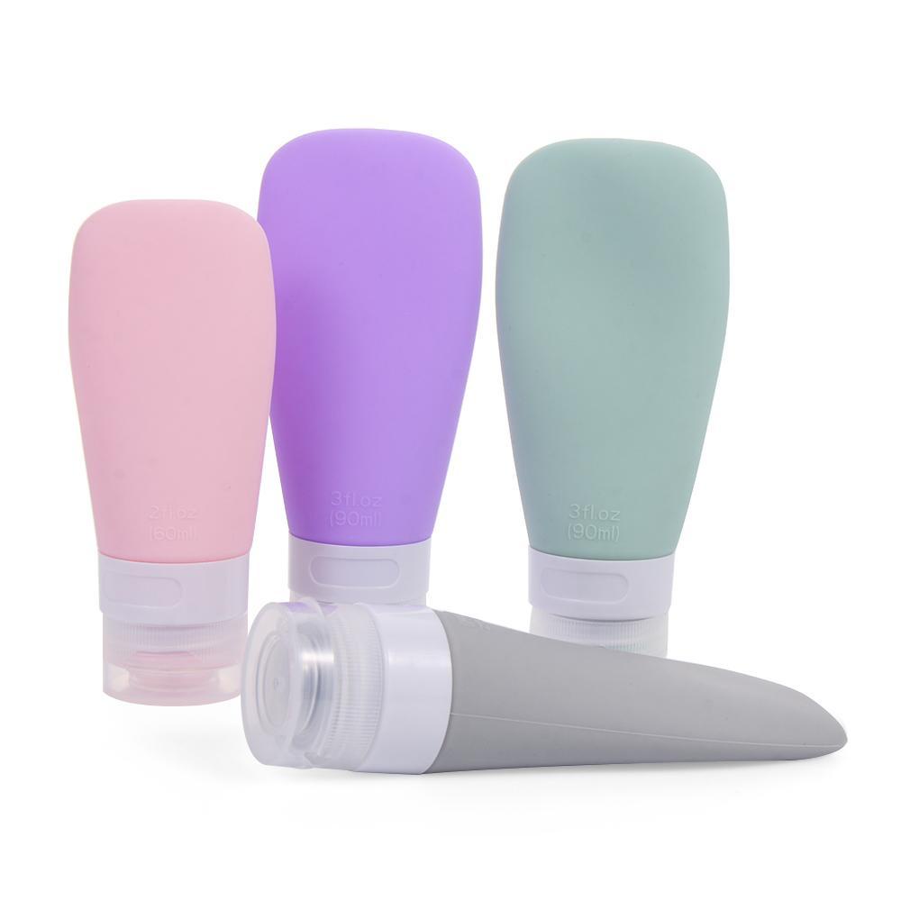Solighter Botol Silikon Shower Gel Cuci Tangan Wadah Pencet Isi Ulang
