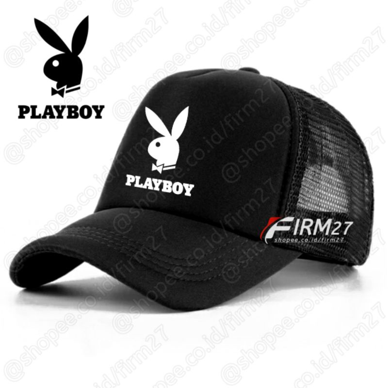 Topi Playboy Trucker Jaring