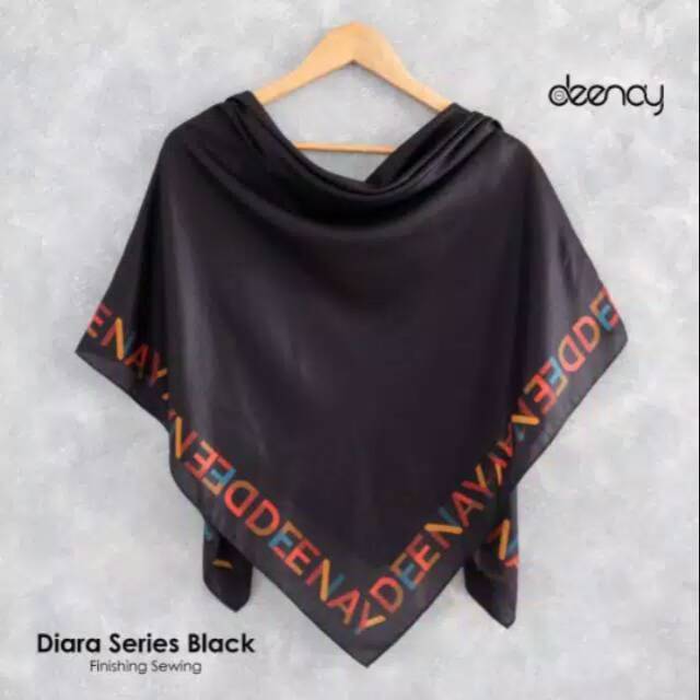 SCARF HIJAB DEENAY DIARA SERIES BLACK