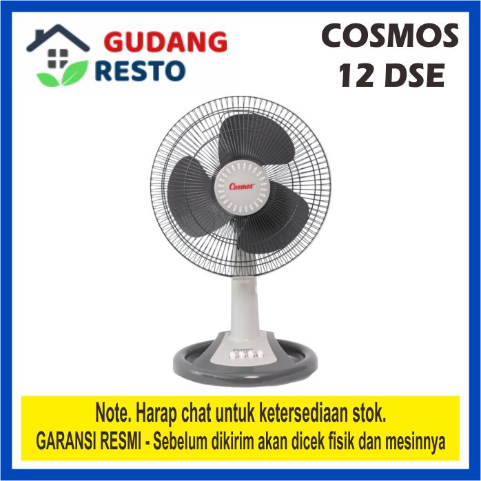 COSMOS 12 DSE KIPAS ANGIN MEJA DUDUK DESK FAN 12DSE 12 INCH 12&quot; TABLE