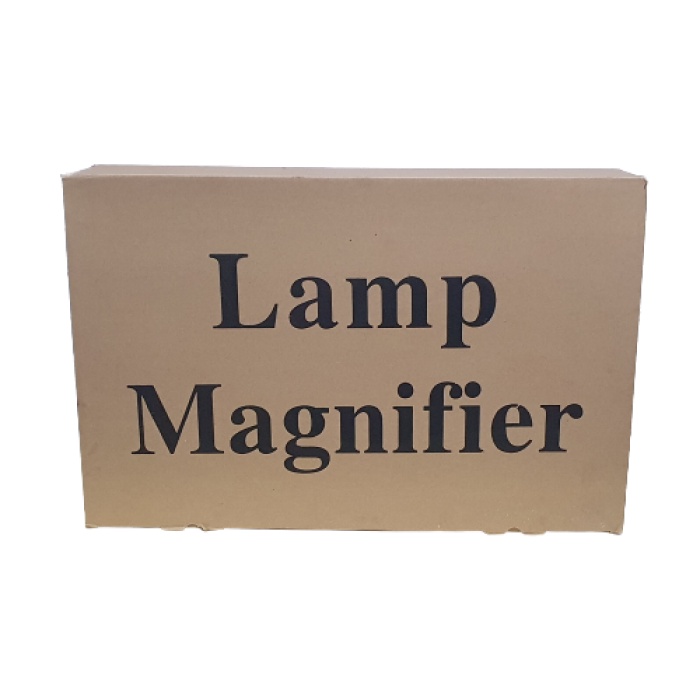 Kaca Pembesar XB86A 10x Pembesaran Lampu Baca Magnifying Lamp Model Jepit