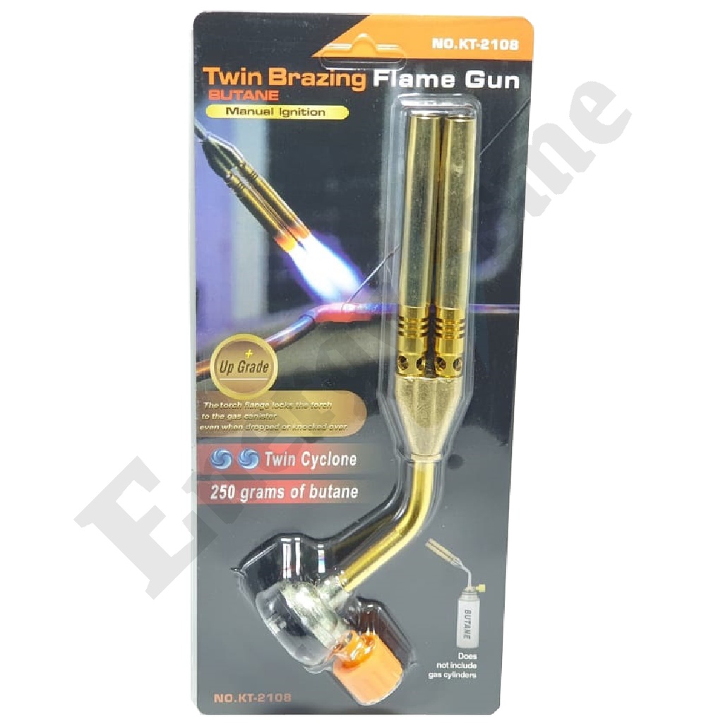 KEPALA LAS/GAS TORCH DOUBLE MANUAL KT-2108