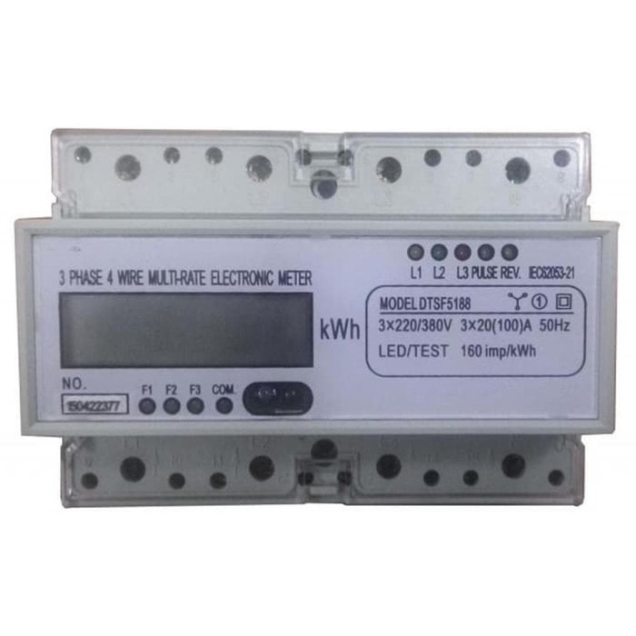 KWH METER 3 PHASE DIGITAL / KWH METER 3PHASE DIGITAL "FORT" `XTM1250 Termurah