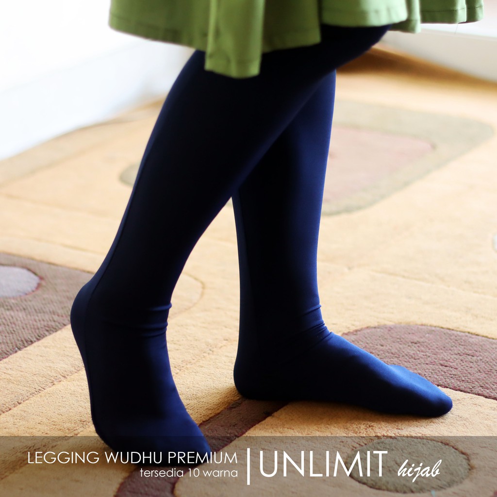 LEGGING WUDHU PREMIUM Original by UNLIMIT hijab | Eksklusif untuk Muslimah Cantik