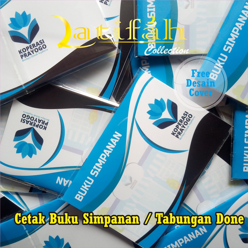 

Buku Tabungan Custom (Free Desain Bebas) Murah
