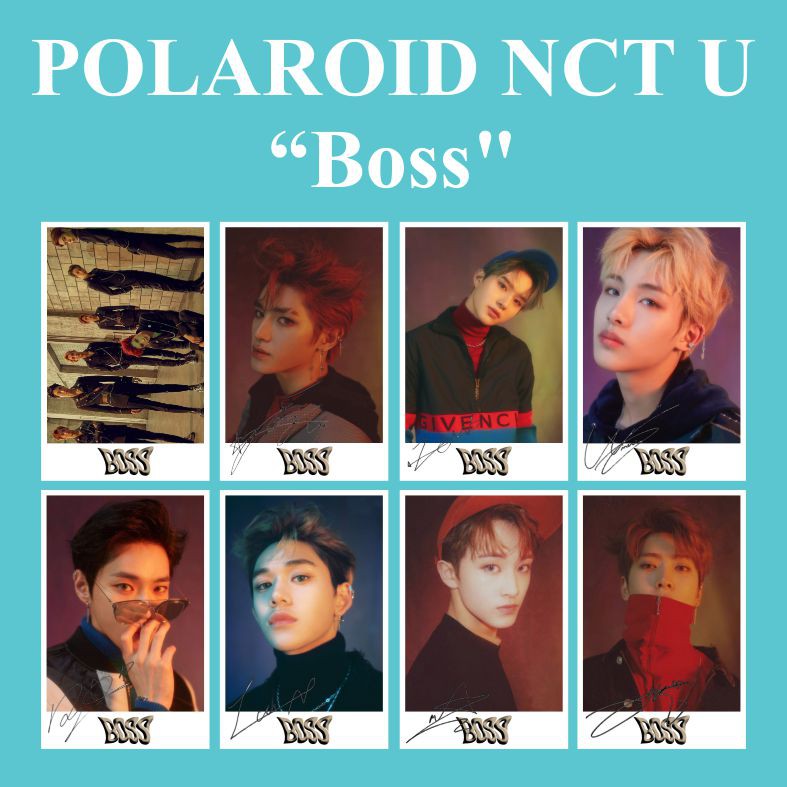 (READY STOCK) POLAROID NCT U Boss KPOP Murah