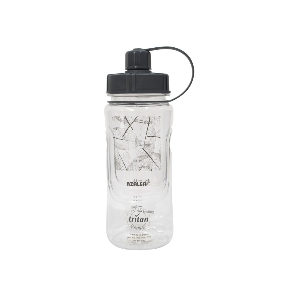 Azalea Botol Minum / Water Bottle Dark Grey (9211 DG)