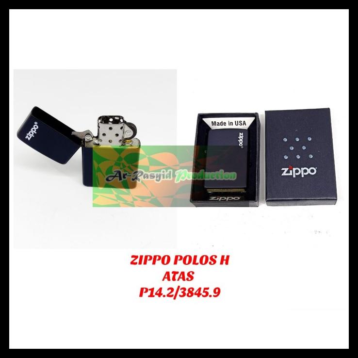 Korek Api Zippo Meat / Kw Super/ Super Copy Berdenting Hitam 1