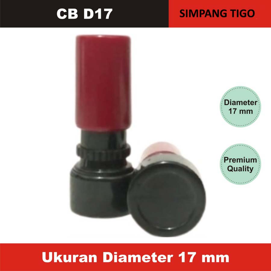 

Gagang Stempel Flash Bulat FR Diameter 17 mm