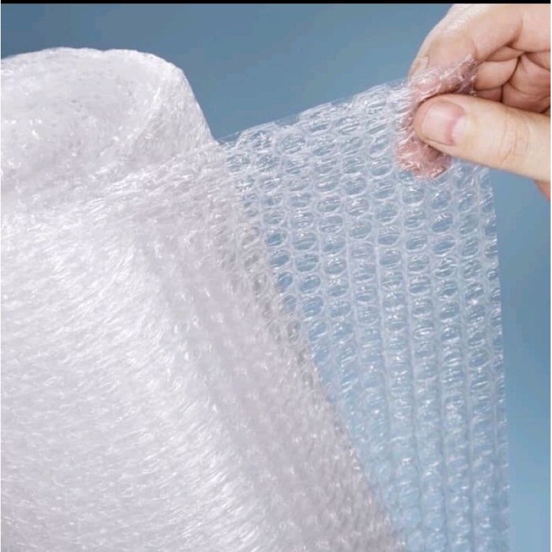 

Bubble wrap untuk tambahan packing