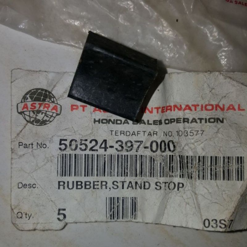 Karet jagang standart tengah honda astrea grand prima star gl 100 all honda original