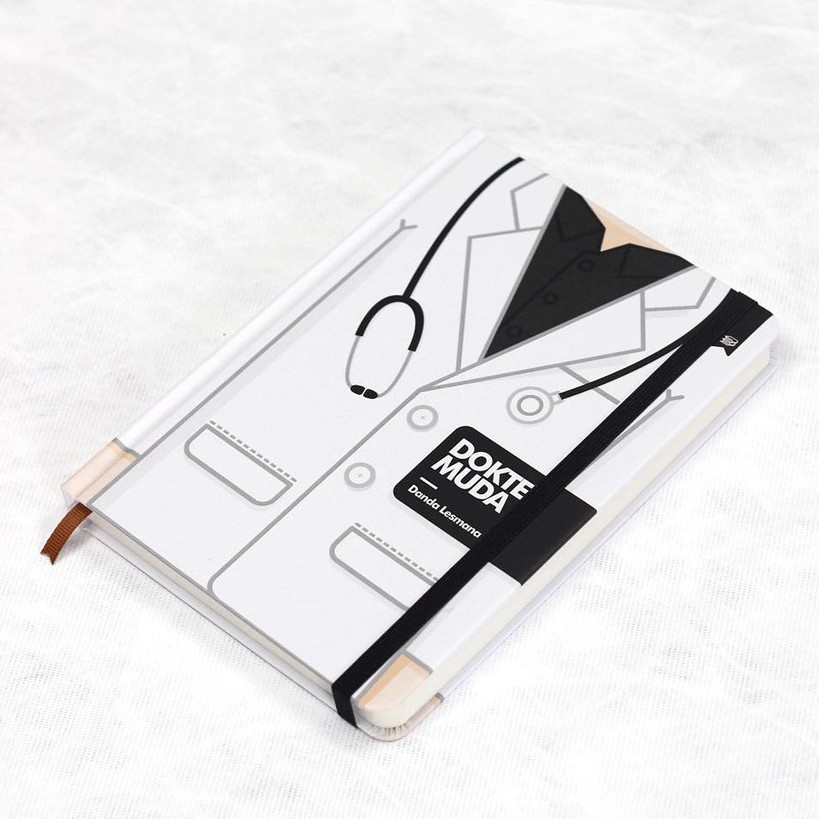 

Notebook Buku Tulis Catatan A5 A6 Hardcover by Buddybooks Uniform DOKTER Custom Notebook / Planner / Journal