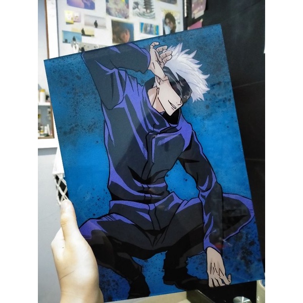 Gojo Satoru On A4 Acrylic Plexiglass
