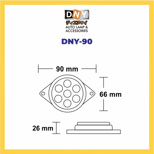 Lampu Aksesoris Led DNY 90