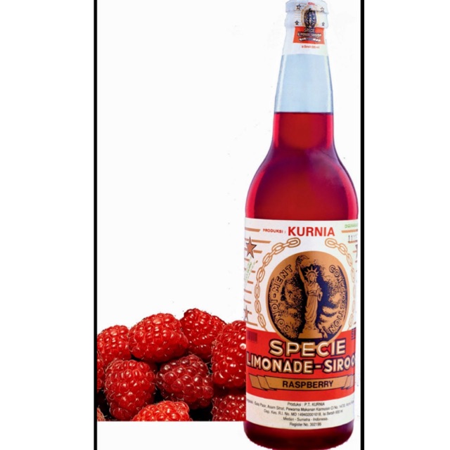 SIRUP KURNIA CAP PATUNG LIBERTY RASPBERRY (600 ml)