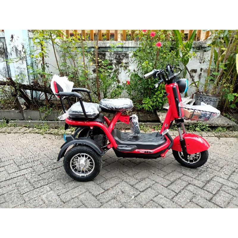 SEPEDA LISTRIK RODA 3 GODA NEW