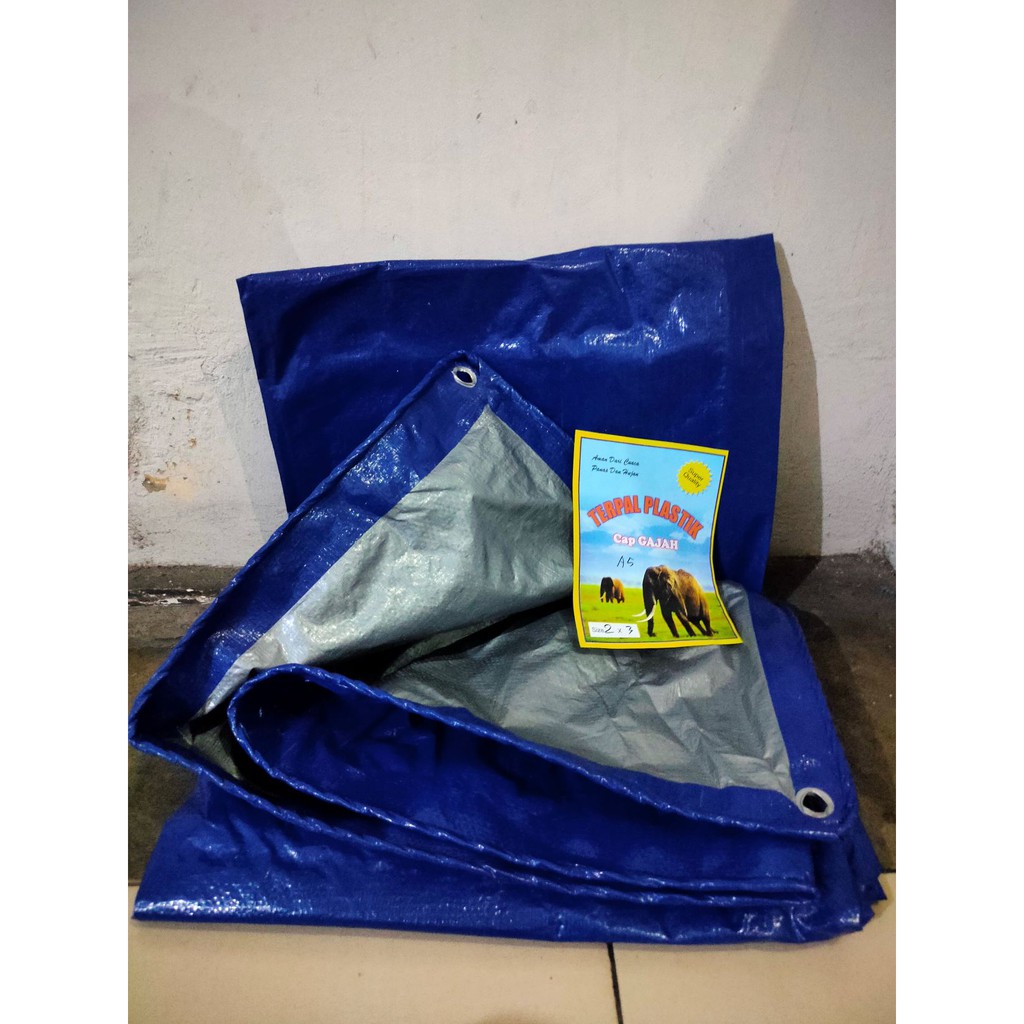 Terpal Plastik A5 Ukuran 4X6 Meter Cap Gajah