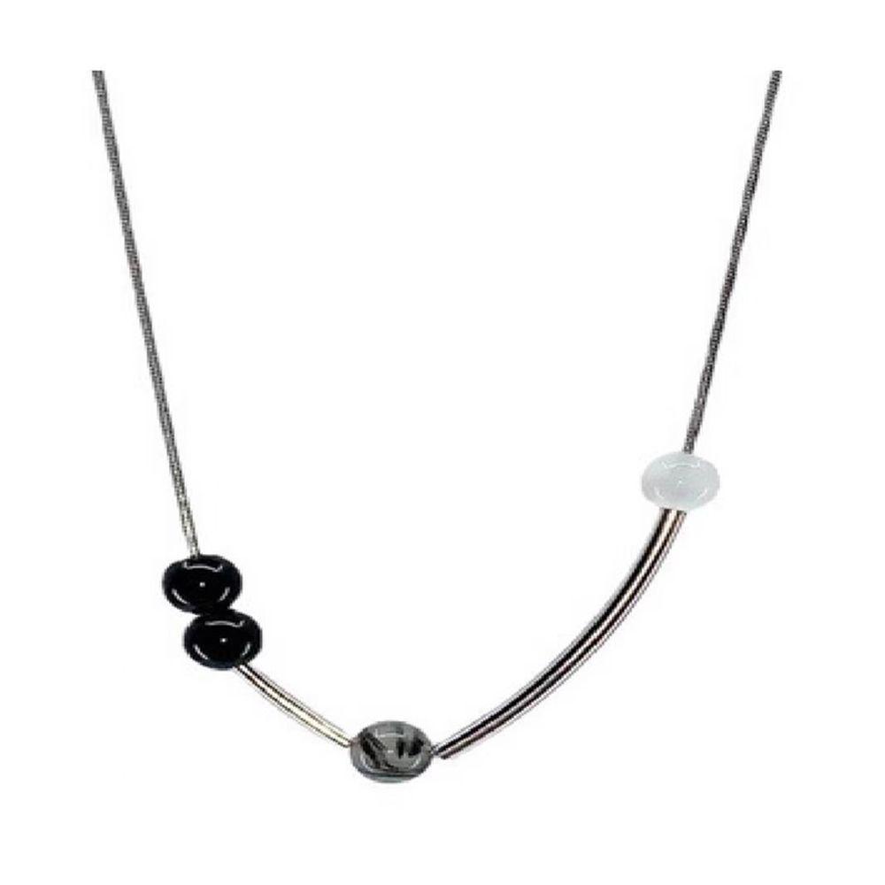 Kalung Rantai Klavikula Bahan Titanium Steel Gaya Korea Untuk Wanita