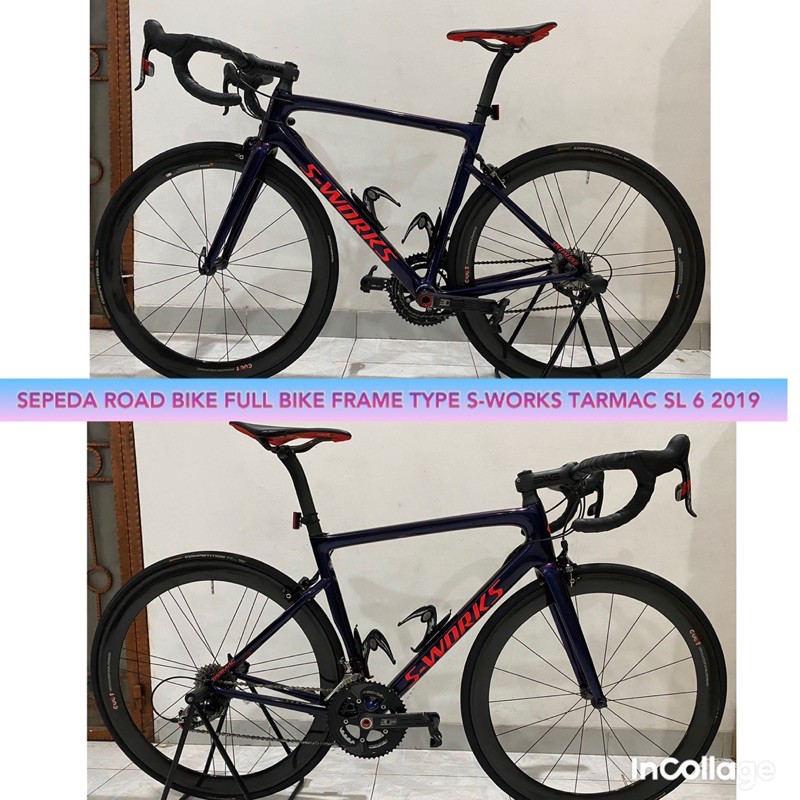 SEPEDA ROAD BIKE FULL BIKE FRAME TYPE S-WORKS TARMAC SL 6 2019
