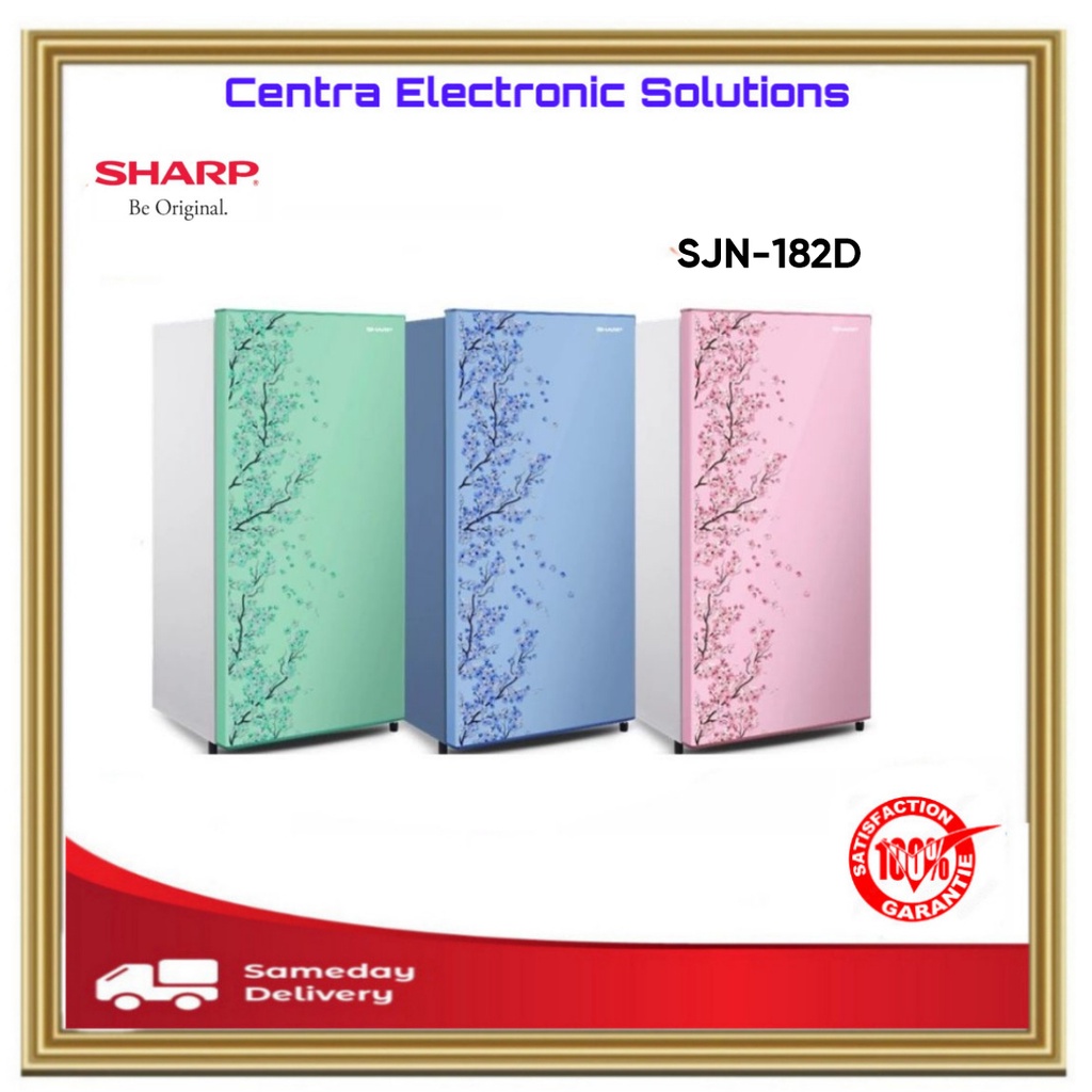 Kulkas 1 Pintu Sharp SJ-N182D-SH/SB/SP /Sharp Kulkas SJN182