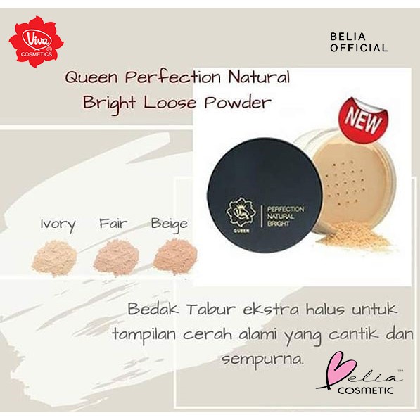 ❤ BELIA ❤ Viva Queen Perfection Natural Bright Loose Powder 35g