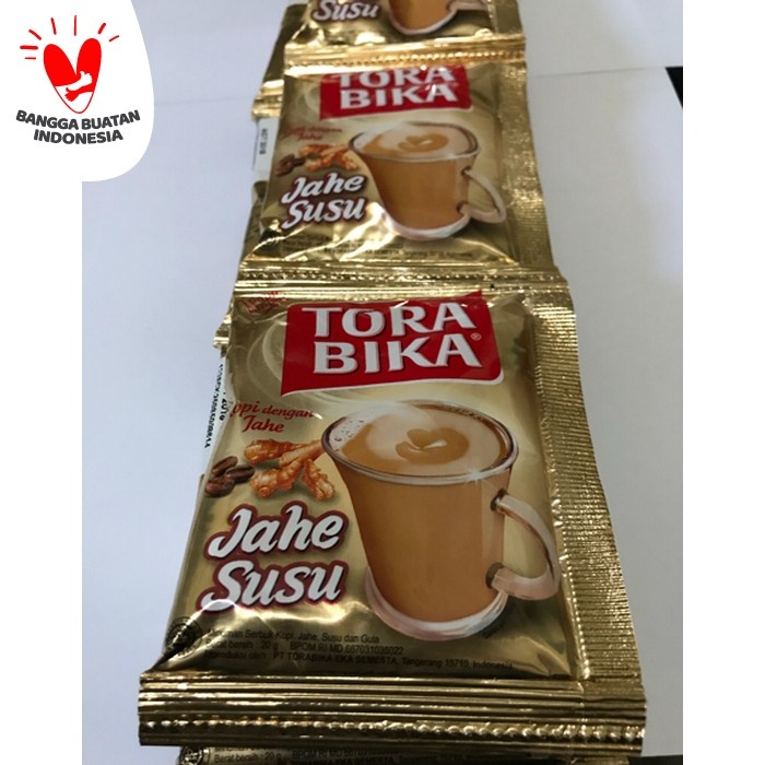 

Torabika Jahe Susu 1Renceng 10Sachet