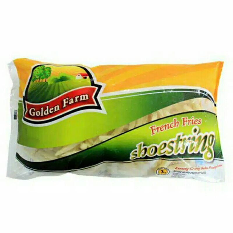 

Golden Farm Shoestring 1 Kg - French Fries Kentang Goreng