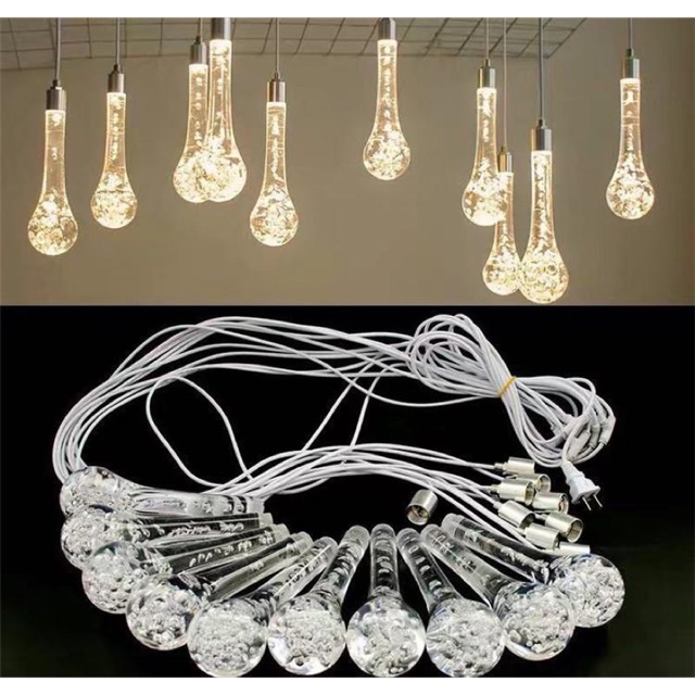 LED Water Drop / Lampu dekorasi / Lampu pelaminan /  Lampu pernikahan / Lampu gantung