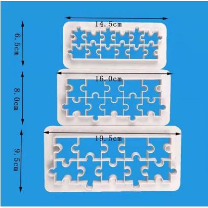 COOKIE CUTTER PUZZLE / CETAKAN KUE PUZZLE / PLUNGER CUTTER PUZZLE