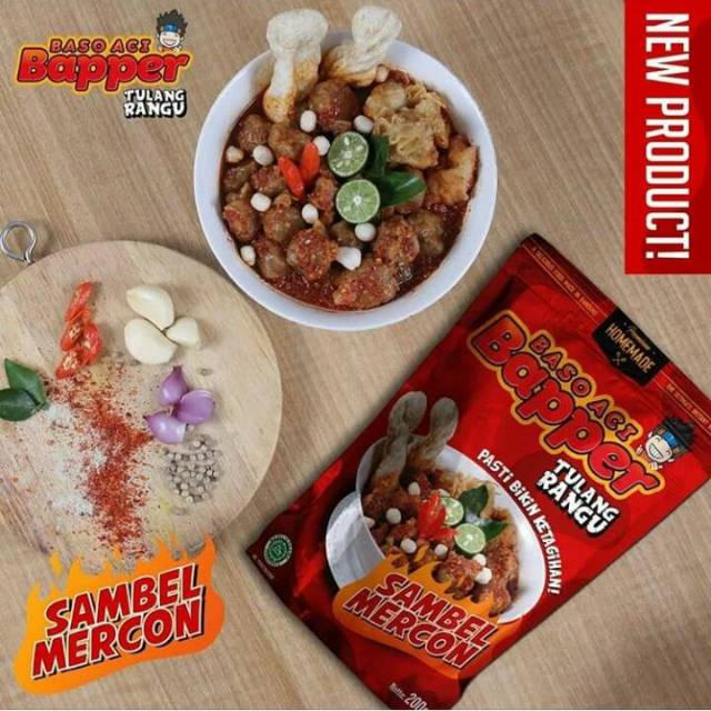 

Grosir Baso Aci BAPPER Tulang Rangu Sambel Mercon Grosir Jawa Timur